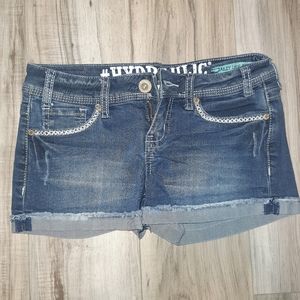 Hydraulic Jean Shorts